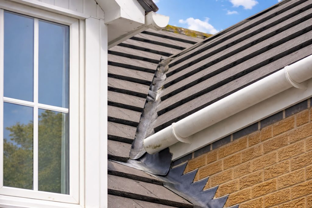 damaged led roof valley repairs tile roofing