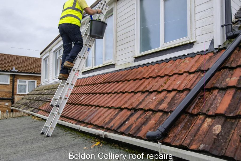 Boldon Colliery roof repairs