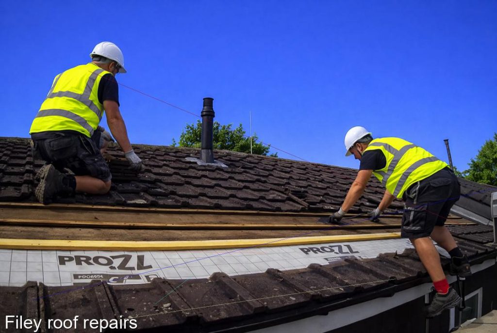 Filey roof repairs