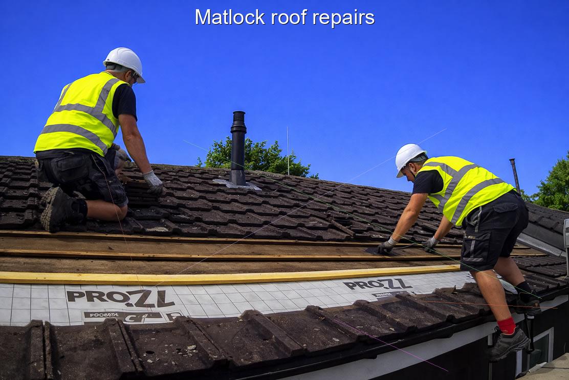 Matlock roof repairs