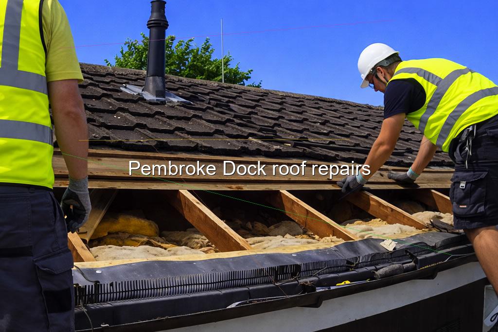 Pembroke Dock roof repairs