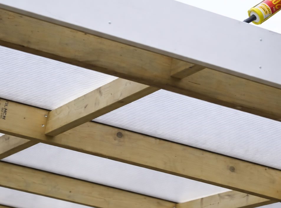 carport roof polycarbonate roofing repairs uk