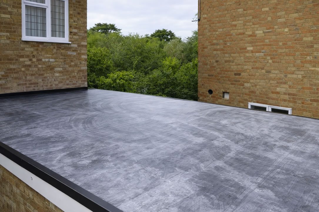 garage roof repairs epdm rubber flat roofing