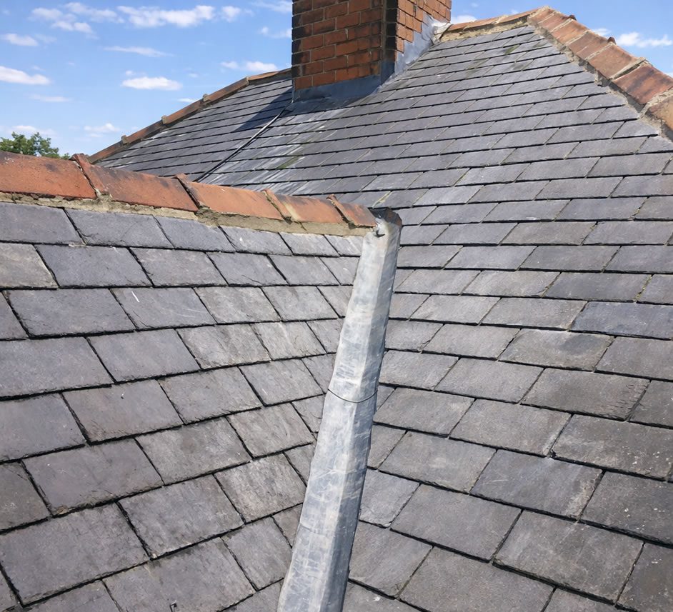 lead roof valley replacement