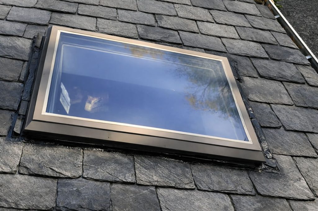 leaking roof skylight