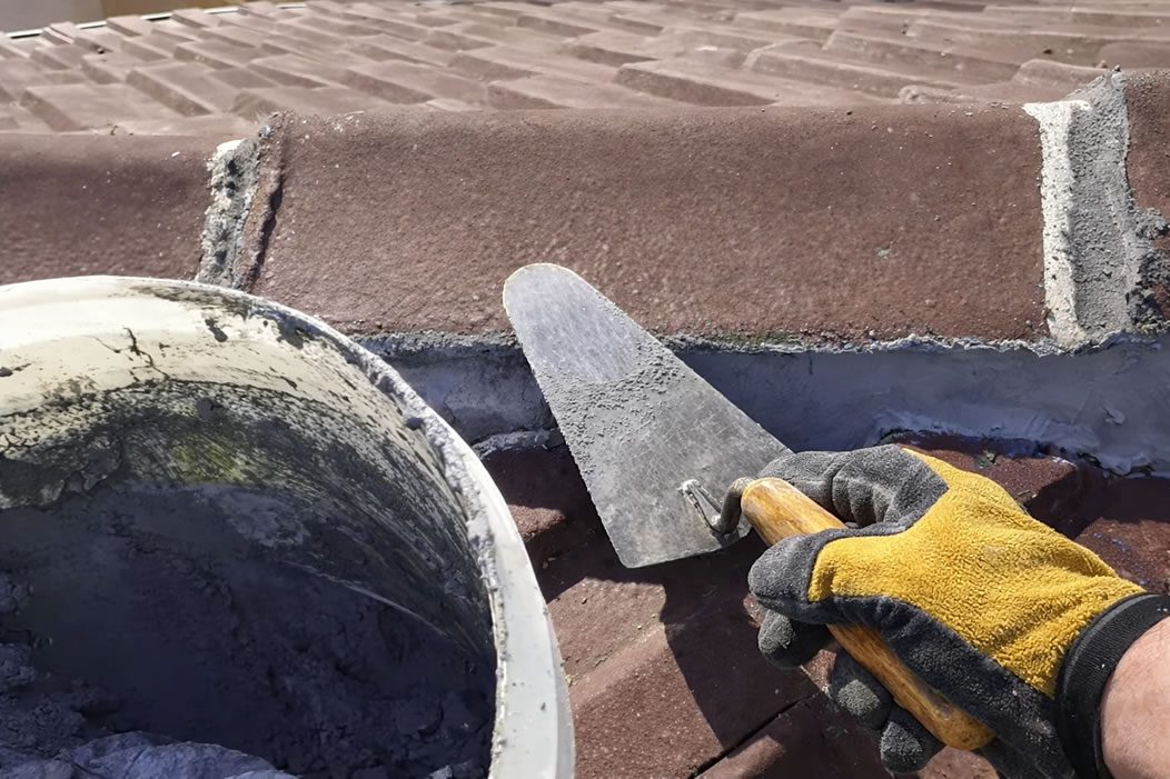 ridge tile repointing repairs